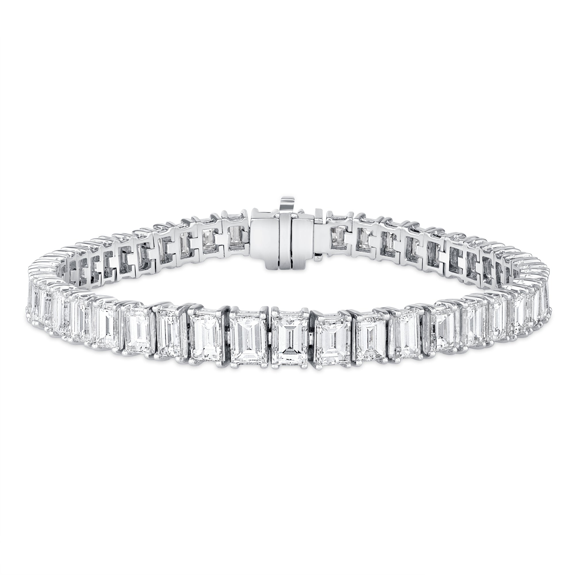 Diamond Baguettes Tennis Bracelet – Lazar Diamonds