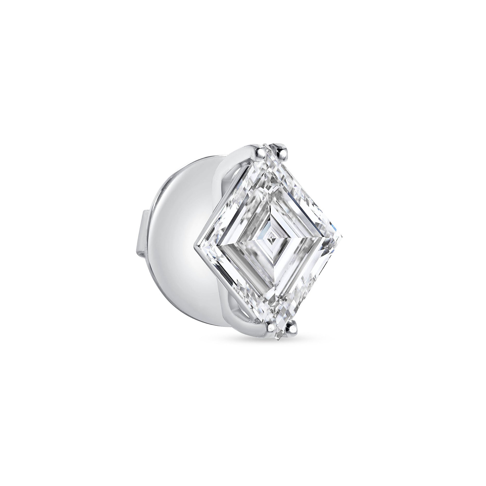 Lozenge Cut Diamond Pin