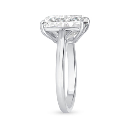 5 CT Cushion Cut Diamond Solitaire Ring