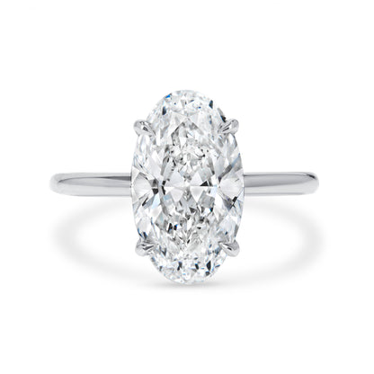 3.2 CT Oval Cut Diamond Ring