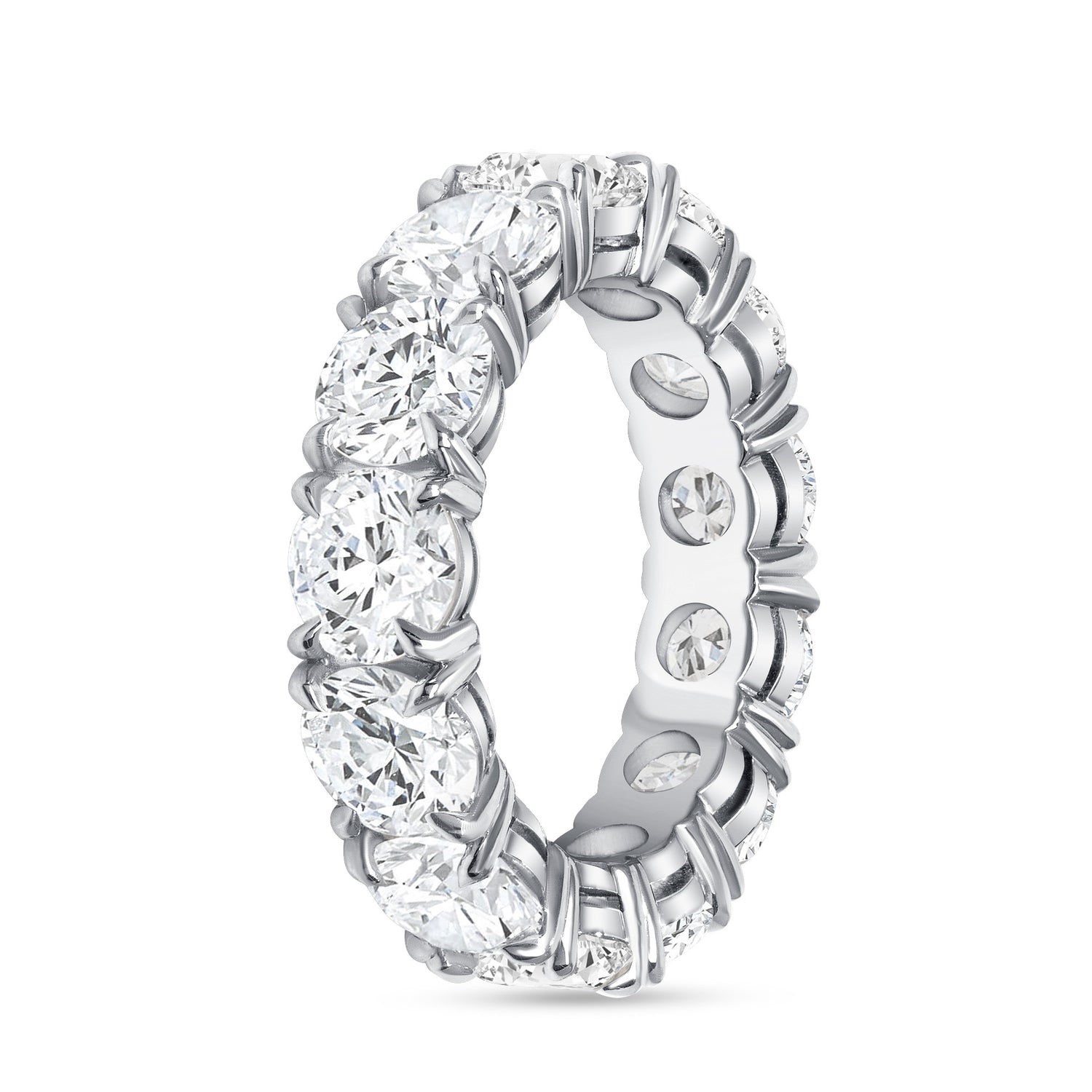 7.54CT. Round Brilliant Diamond Eternity Band